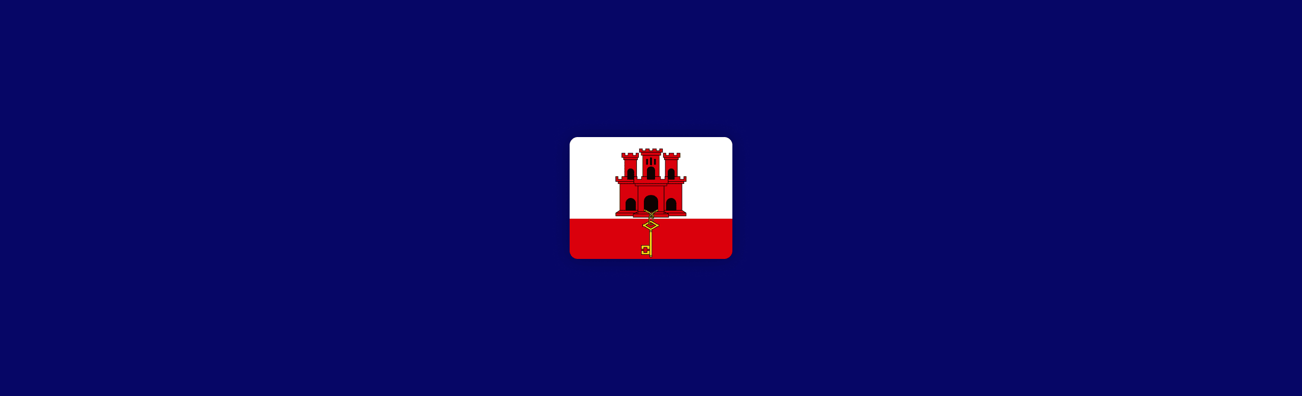 Gibraltar Flag
