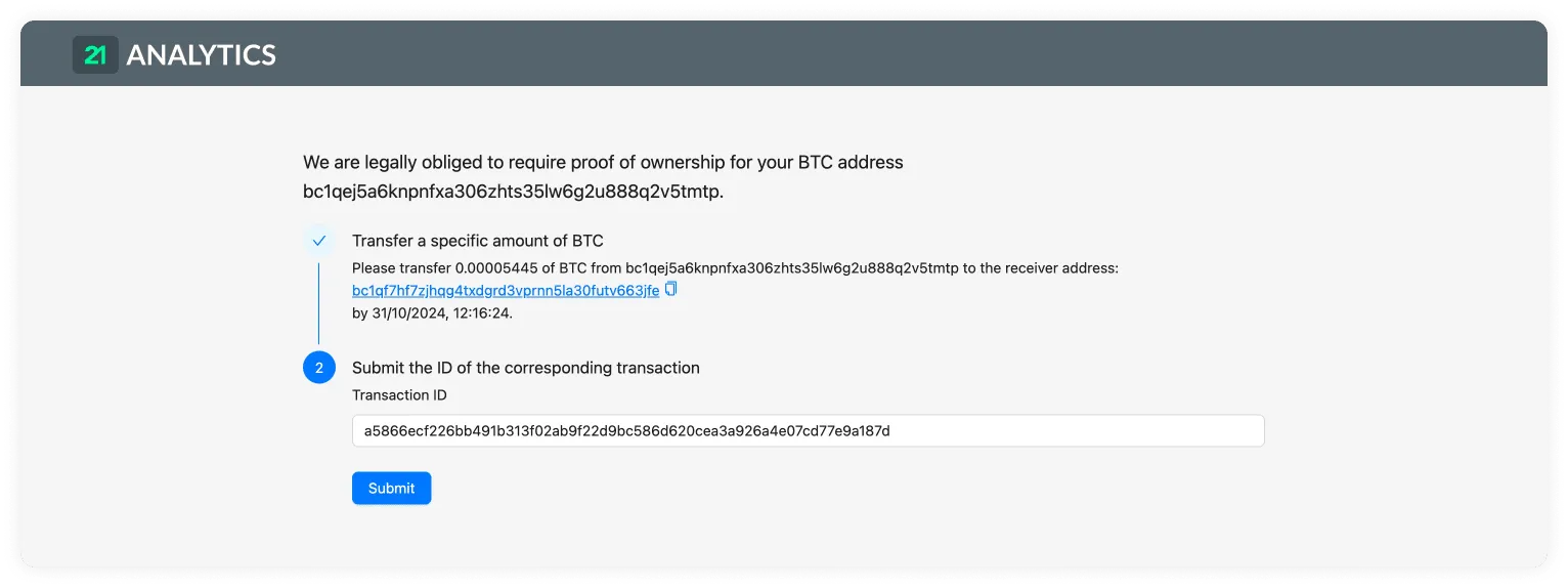 satoshi-test-portal-page